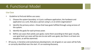 Module3 - Object Oriented Analysis & Functional Model.pdf