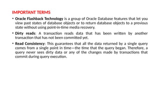 Comprehensive Guide to Oracle Database Undo Management and Flashback ...