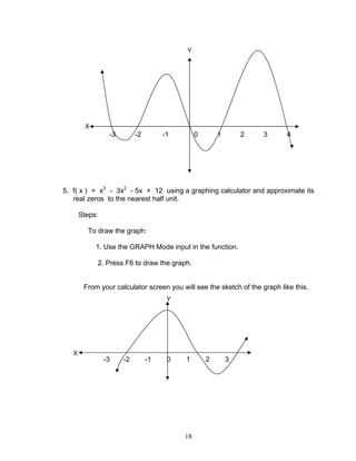 Module 3 polynomial functions | PDF