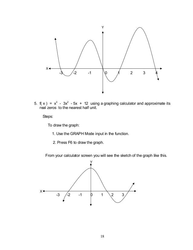 Module 3 Polynomial Functions
