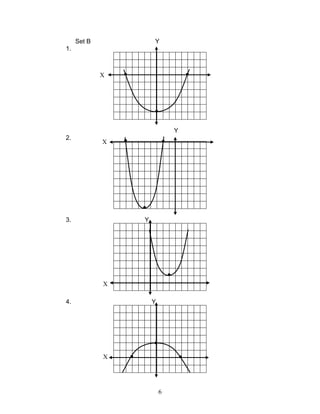 Module 3 quadratic functions | PDF