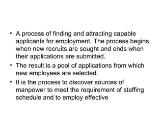 Module 3 recruitment | PPT