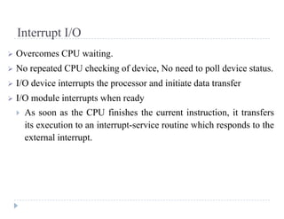 MODULE 3 MCA-203 MICROPROCESSORS AND EMBEDDED SYSTEM ADMN 2014-‘17
Dept. of Computer Science And Applications, SJCET, Palai Page 52
Fig 11 interfacing 8257 with 8086
• Once the HLDA signal goes high, the DMA controller activates the DACK signal to the requesting
peripheral and gains the control of the system bus.
• The CPU remains in the HOLD status, till the DMA controller is the master of the bus.
2.3 Programmable Interval Timer 8253 (PIT)
Features
1. Three 16-bit independent counters.
2. Three counters are identical pre-settable, and can be programmed for either binary or BCD count.
3. The first timer is usually used as the System Clock. Timer 2 was used for RAM refreshing, and
timer 3 is connected to the PC speaker.
3. Can be programmed in six different modes.
4. Compatible with all Intel and most other microprocessors.
5. Can operate upto 2.6 MHz.
6. Used for controlling real time events such as RT clock, events counter etc
Fig 12 block diagram of 8253
1. Counter
 Each counter is assigned an individual port address.
 Each of the three counters must be programmed separately by writing a control word .
 All counters are down counters.
 Each of the three counter has 3 pins associated
• CLK: input clock frequency
• OUT: can be square wave, or one shot
• GATE: Enable (high) or disable (low) the counter
 