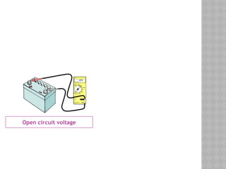 Open circuit voltage
 