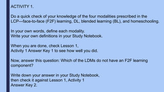 F2f Learning MODULE 3A & 3B.pptx