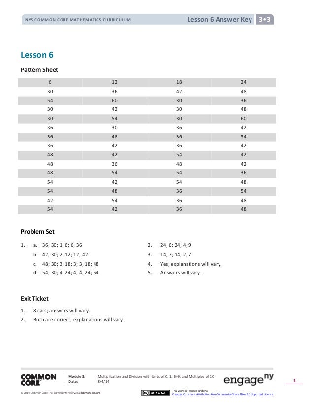 Module 3 answer key
