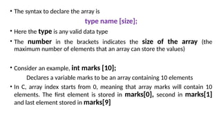 Valid Array Type Value Comprehensive Guide to Arrays in Programming: Concepts and Operations ...