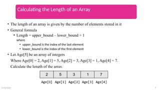 Module_3_Arrays - Updated.pptx............ | PPTX