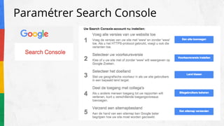 Paramétrer Search Console
 