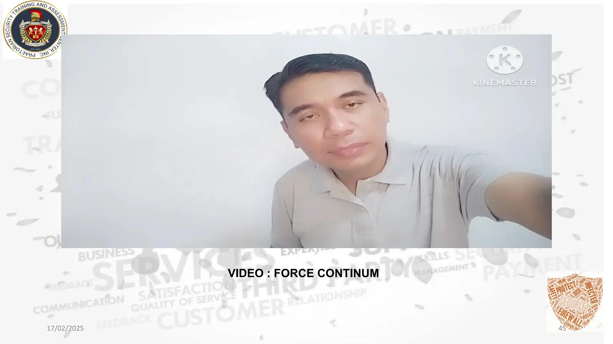 17/02/2025 45
VIDEO : FORCE CONTINUM
 