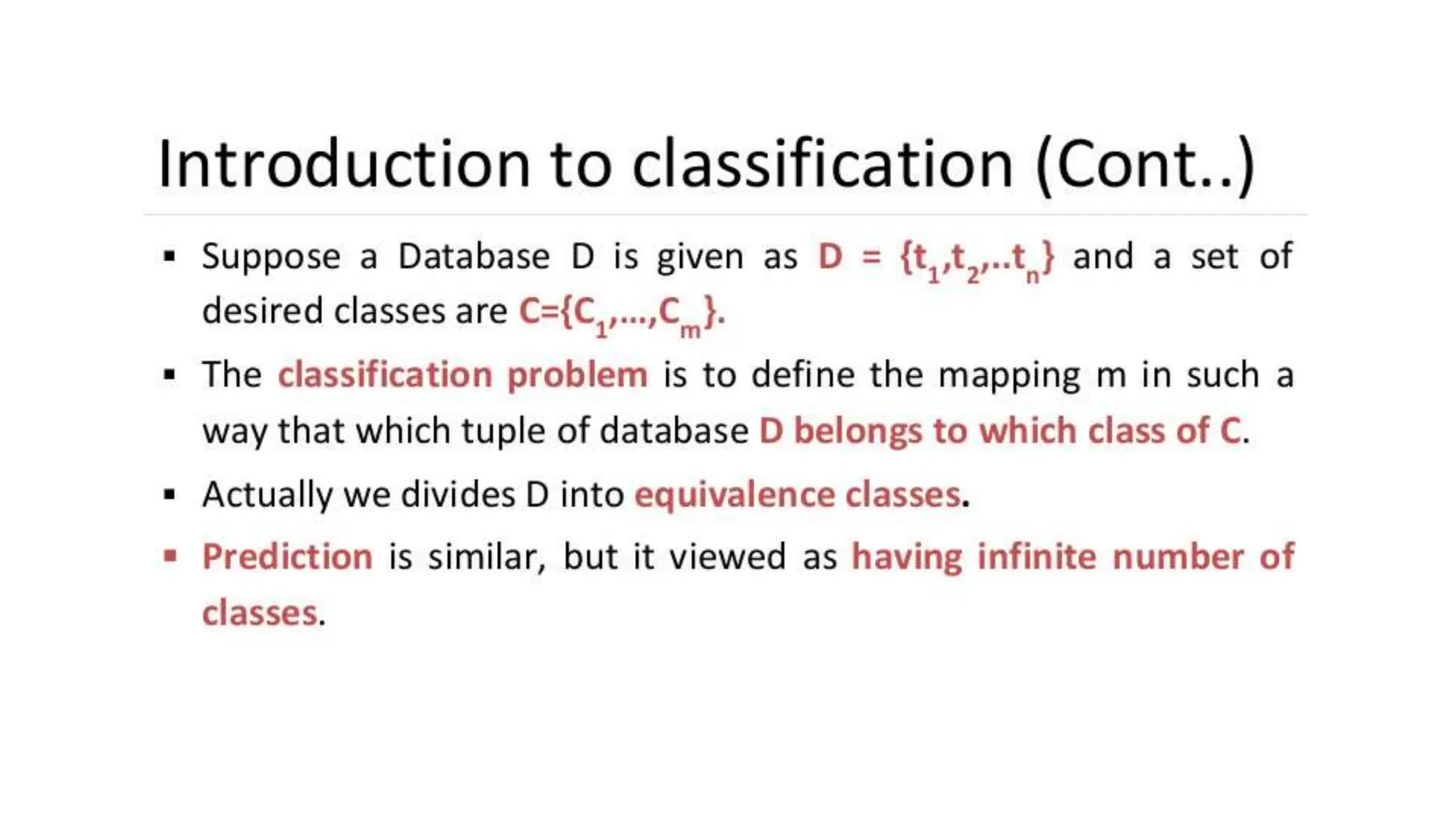 Module 3_ Classification.pptx | Computing | Technology & Computing