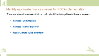 Module 3: Climate finance for agriculture
