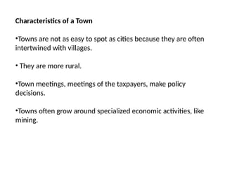 Town/ city planning development engineering ppt | PPTX