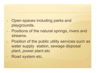 Town/ city planning development engineering ppt | PPTX
