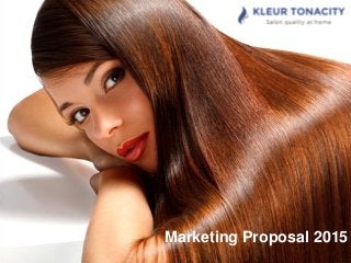 Marketing Proposal 2015
 
