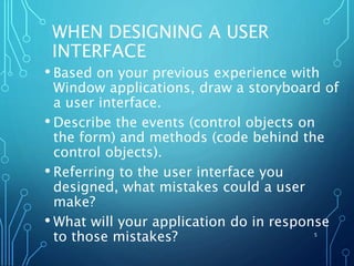 Module 3 GUI Design | PPT