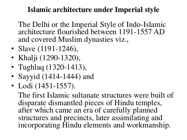 module 3 islamic architecture under imperial rule