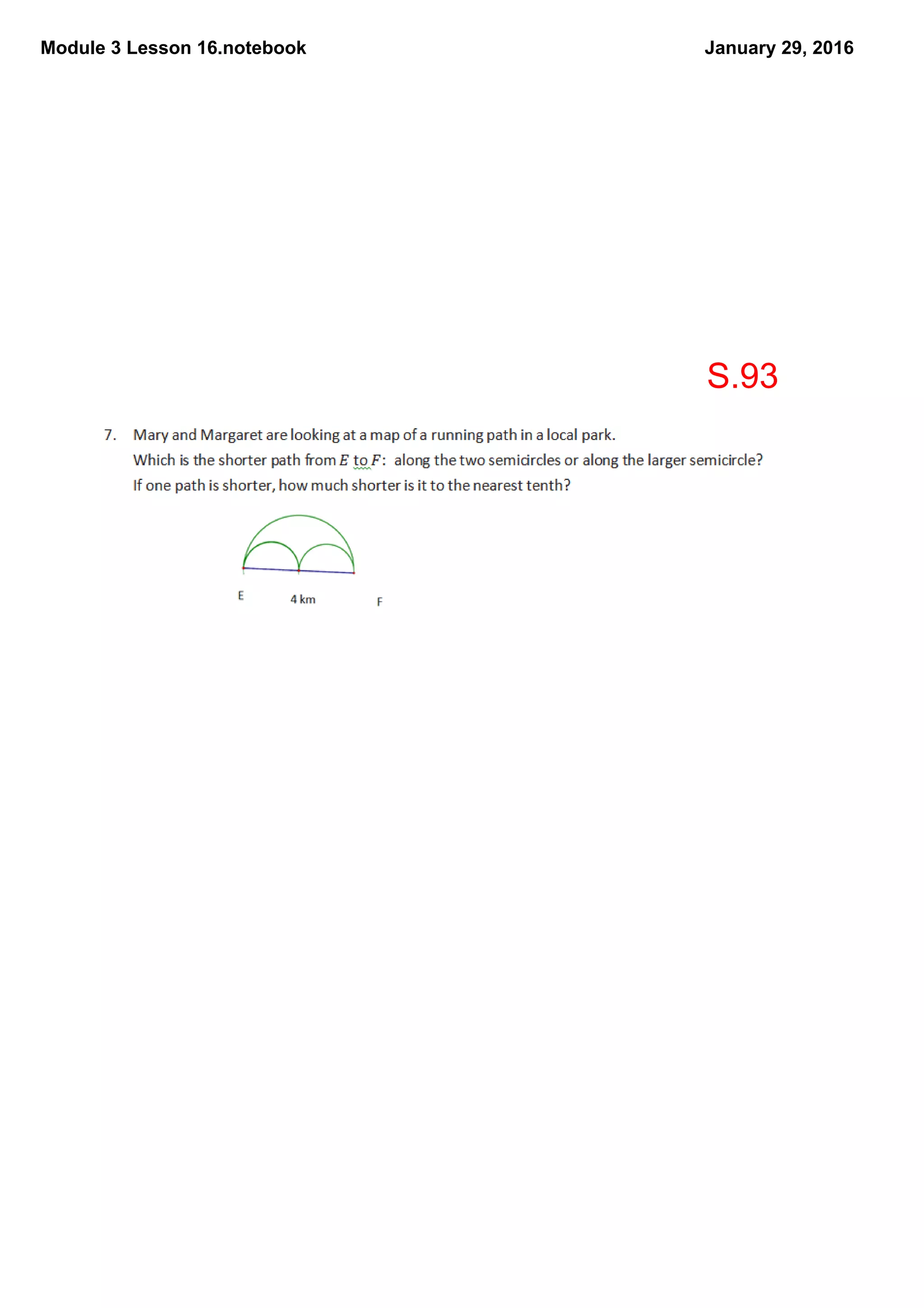 Module 3 Lesson 16.notebook January 29, 2016
S.93
 