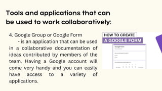 Technology Collaborative Tools for Teaching | PDF
