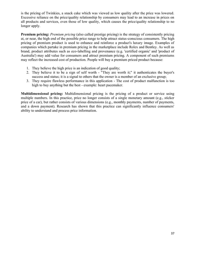 Marketing Management Module 3 | PDF