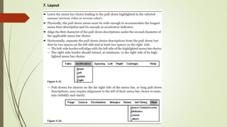 User Interface Design- Module 3 Menus | PDF