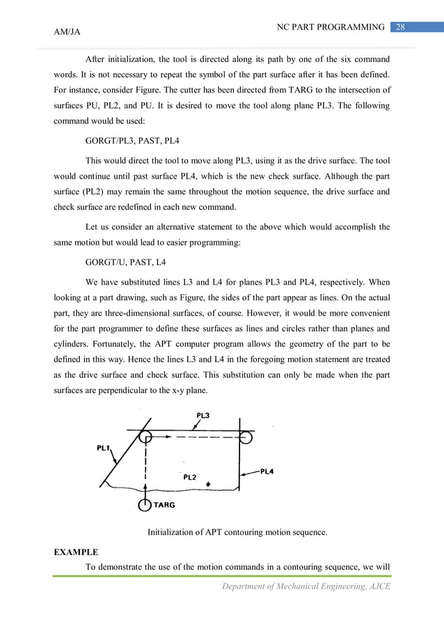 NC part programing & Robotics | PDF | Programming Languages | Computing