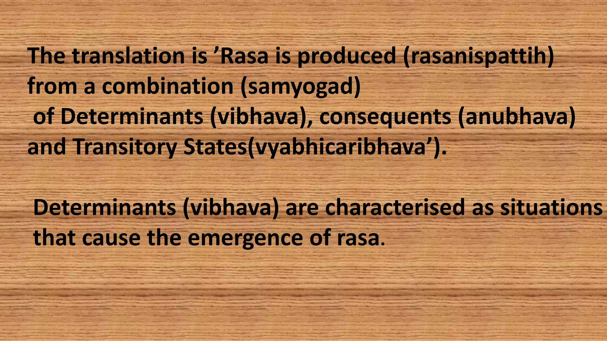 Shanta Rasa Examples Indian Aesthetics- Theory of Rasa in the context of Natya shastra ...