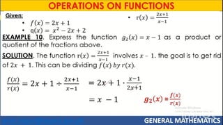MODULE 3 (Operations on Functions and its application).pptx