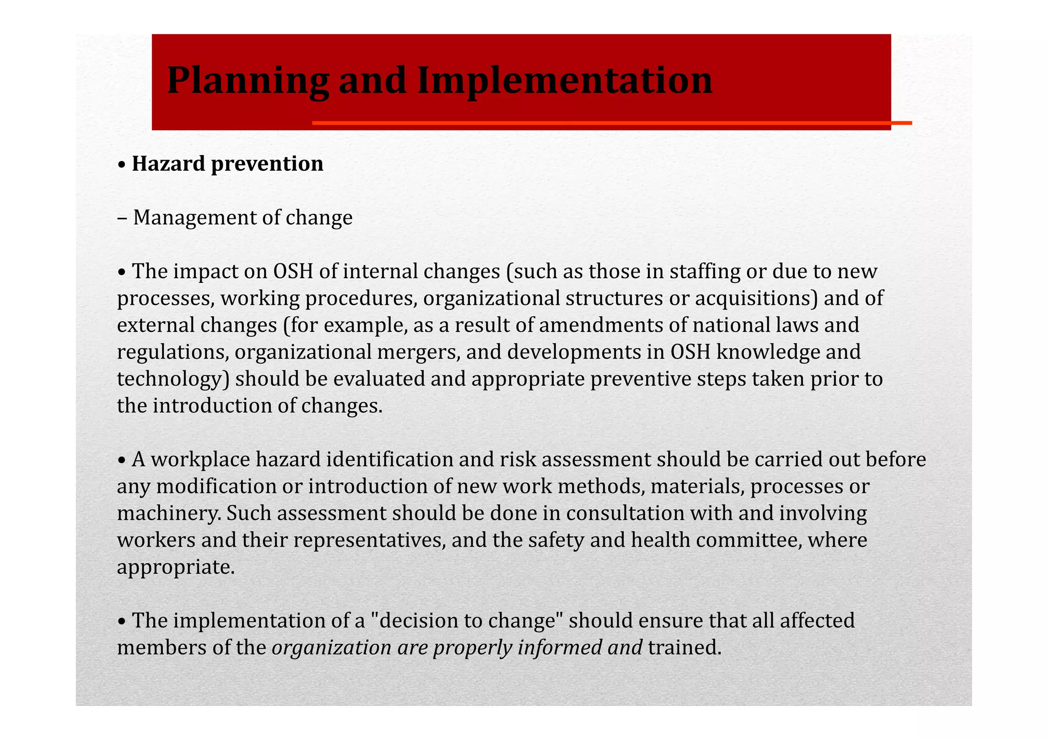Module 3 OSH Management System MS1722:2003 OSH-MS | PDF