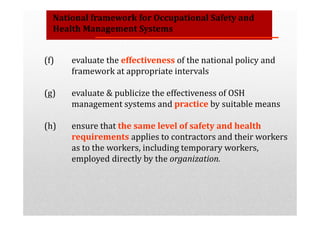 Module 3 OSH Management System MS1722:2003 OSH-MS | PDF