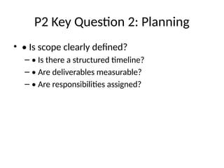 P2 Guide Comprehensive Guide to Project Management Fundamentals and P2 ...