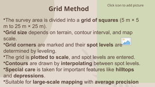 contours in surveying detailed ppt for engineering students | PPTX