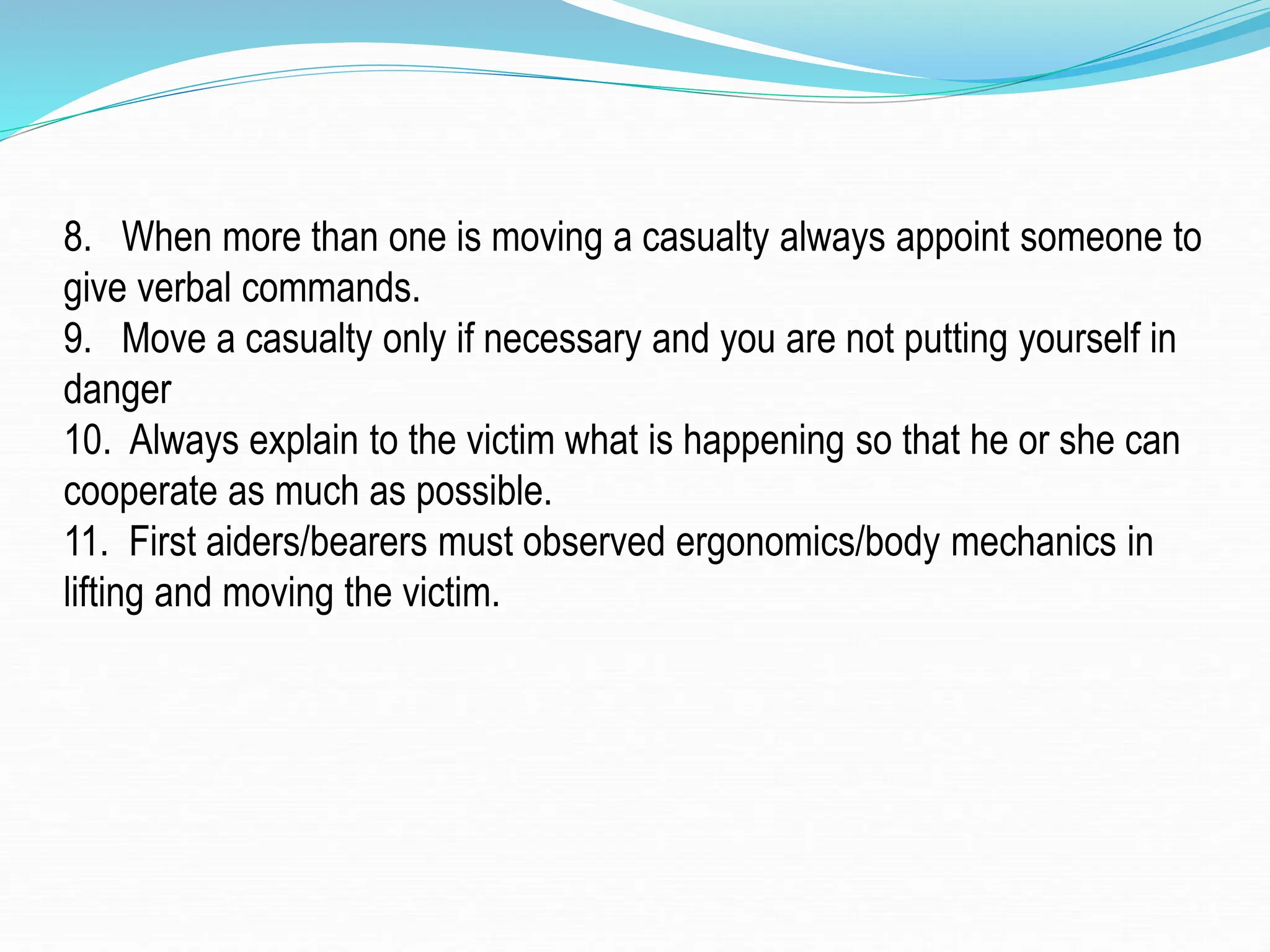 Module three Patient Casualty Handling.ppt