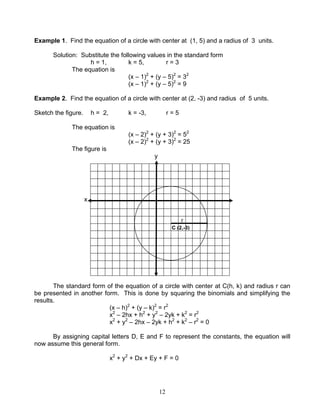 Module 3 plane coordinate geometry | PDF