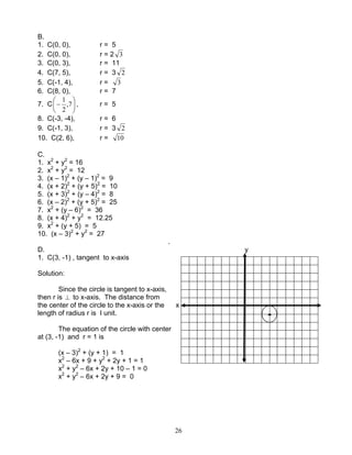 Module 3 plane coordinate geometry | PDF