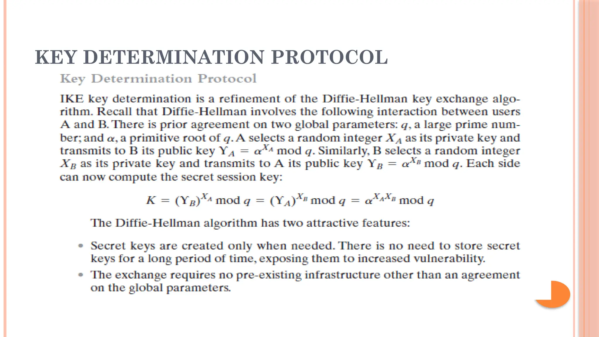 KEY DETERMINATION PROTOCOL
 