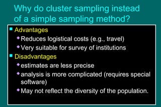 MODULE 3_Sampling Methods for health students | PPTX