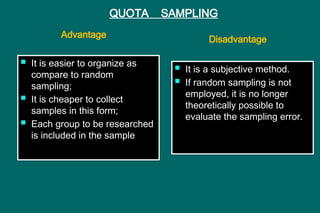 MODULE 3_Sampling Methods for health students | PPTX
