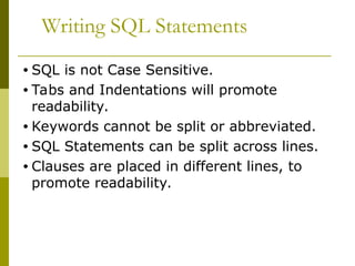 Module 3 _SQL Database Management System | PPT