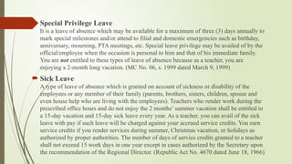 MODULE 3 THE RIGHTS PRIVILEGES AND CHALLENGES OF TEACHERS IN THE ...