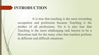 MODULE 3 THE RIGHTS PRIVILEGES AND CHALLENGES OF TEACHERS IN THE ...