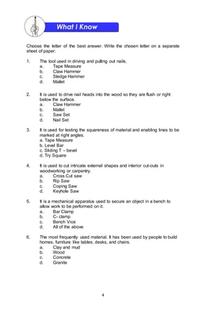 module 3 tools and materials carpentry.docx