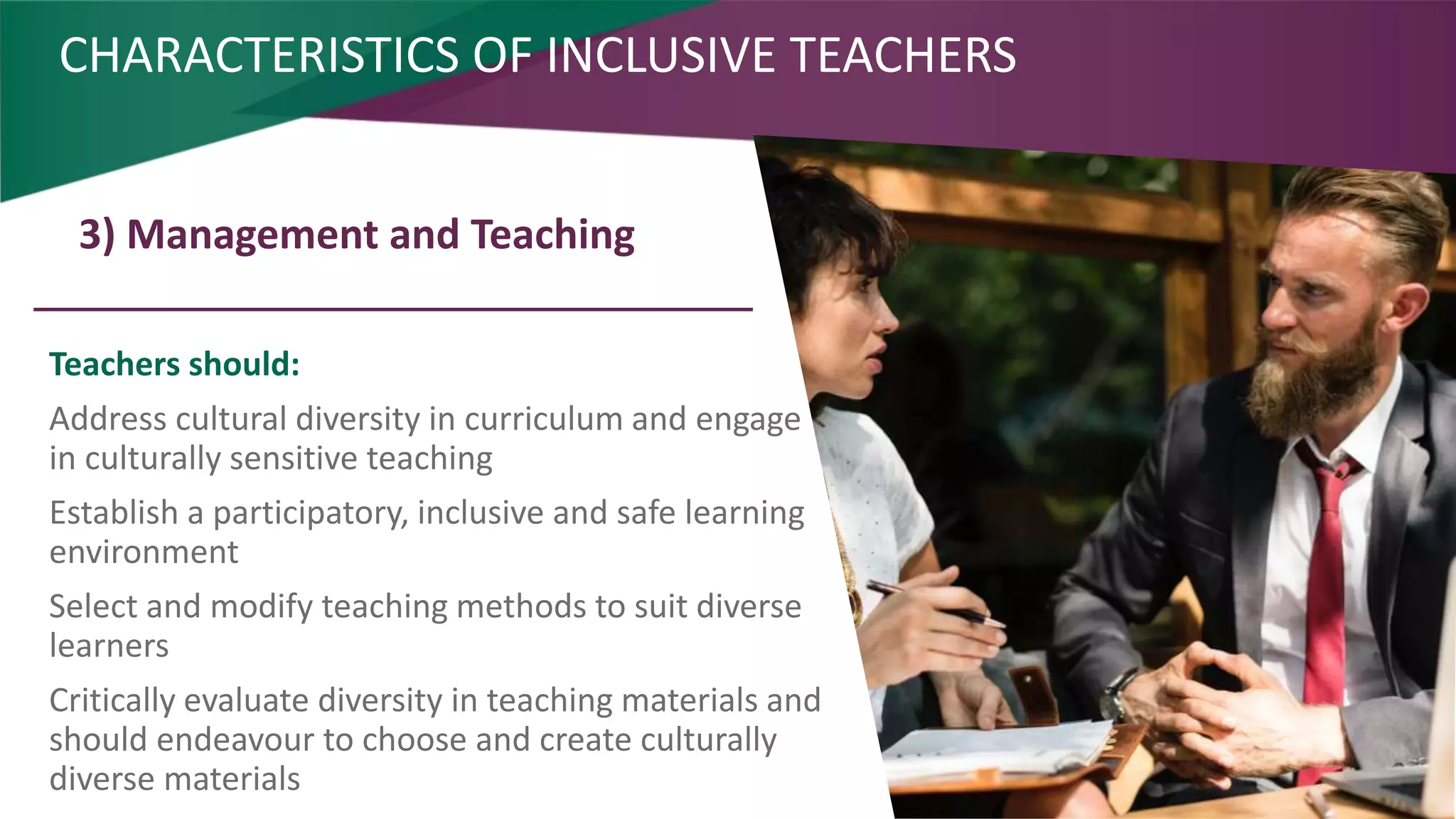 Module 3 towards inclusive learning classrooms | PPTX