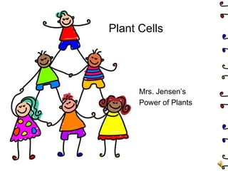 Plant Cells Mrs. Jensen’s  Power of Plants 