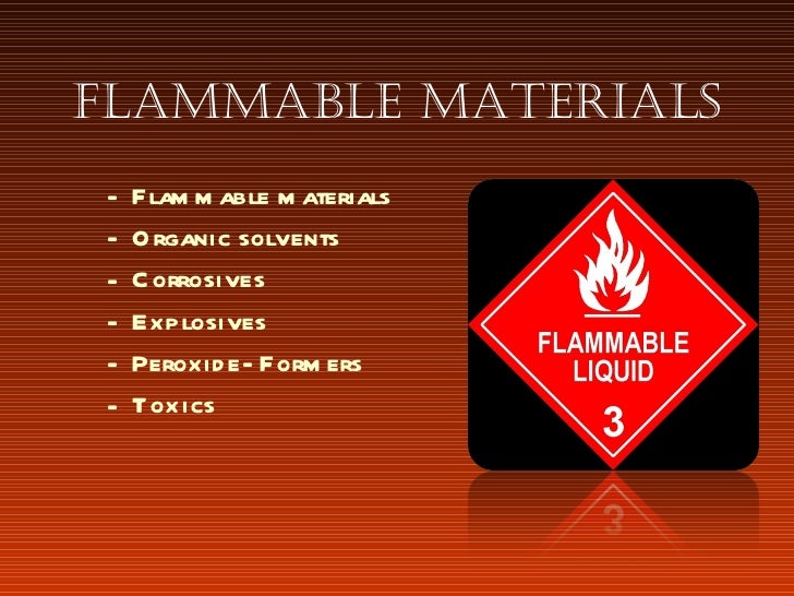 Module4 Flammable Materials