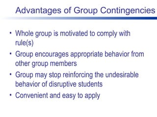 Module 4. use a continuum of strategies to acknowledge appropriate ...