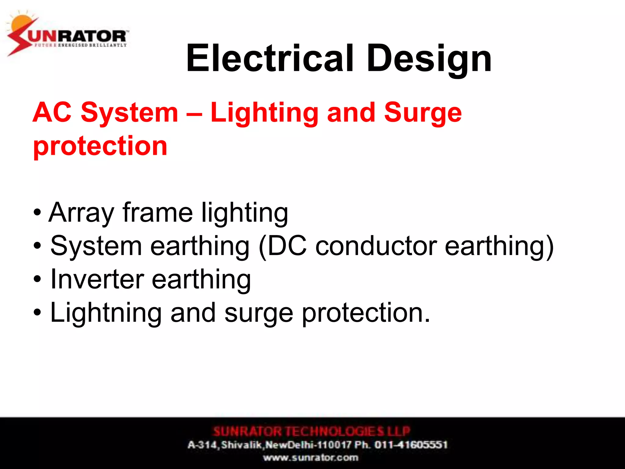Designing Solar PV Systems ( Utility Scale) | PPTX