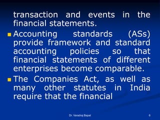 GAAP Accounting Standards & IFRS oct 2016 | PPTX