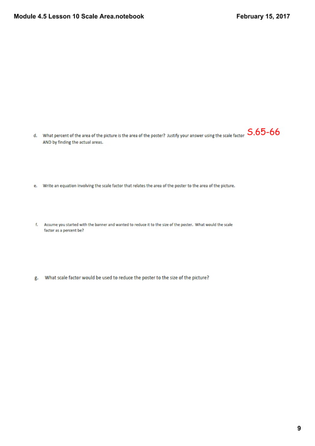 Solve Problems Using Scale Drawings