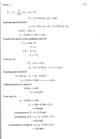 Module 4 Engineering Science N2 Module 4 engineering mechanics | PDF